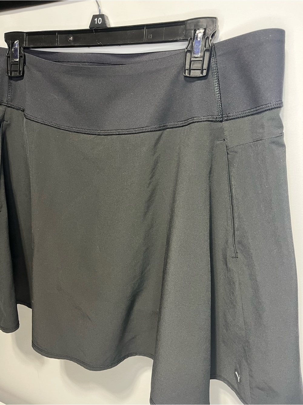 Puma Golf Skort + control top band Women's XL Black Athletic Skort + pockets - Picture 2 of 9